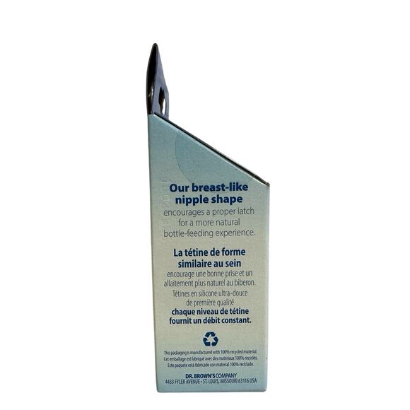 Dr Browns Anti colic Preemie Flow Slowest Flow Nipples 2 Pack Narrow Bottle - Picture 2 of 4